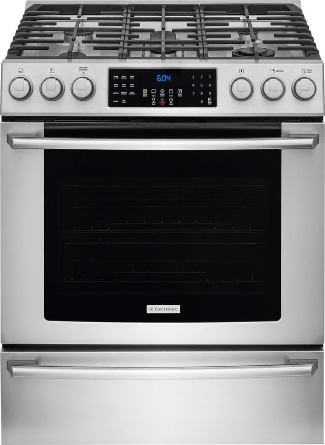 Clearance Electrolux 30" Stainless Steel Slide In Gas Range-2