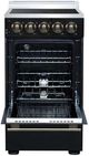 FORNO® Pallerno Alta Qualita 20" Black Pro Style Electric Range-4