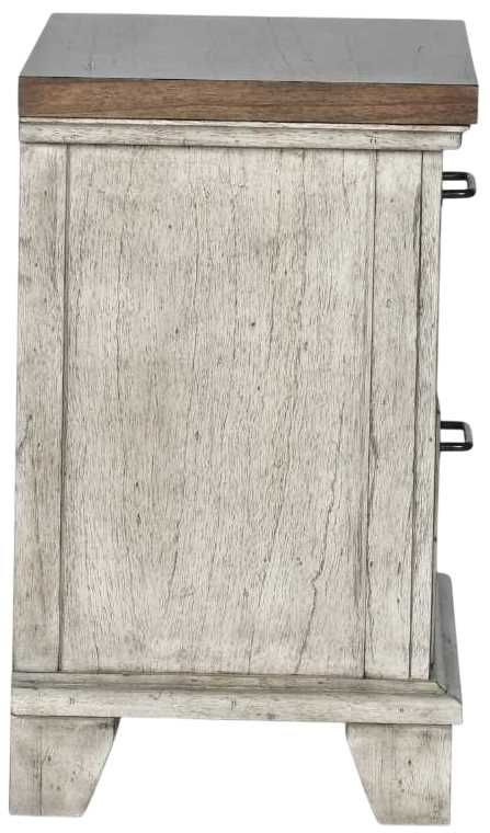 Steve Silver Co. Bear Creek Honey/White Nightstand-3