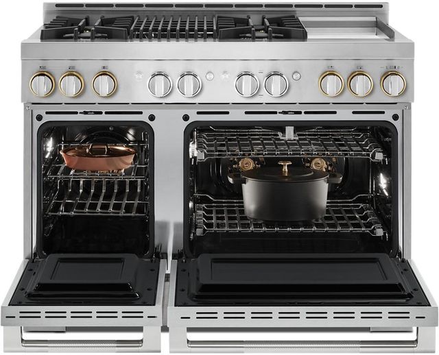 JennAir® RISE™ 48" Stainless Steel Pro Style Natural Gas Range-2