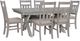 Powell® Turino 7-Piece Weathered Gray Dining Set-0