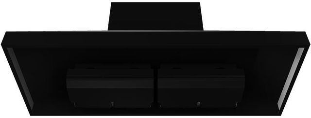 Vent-A-Hood® 66" Black Euro-Style Wall Mount Range Hood-1