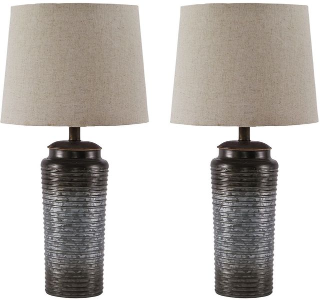 Signature Design by Ashley® Norbert Gray Table Lamp-1