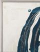 Bassett Mirror Embellished Blue Circle 2-Piece Framed Print Wall Art Set-1