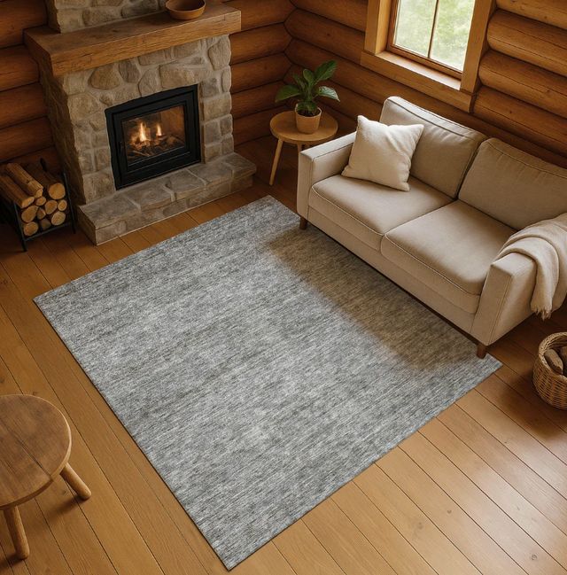 Dalyn™ Rug Company Soft Essentials SE1 Gray 5'x8' Area Rug-1