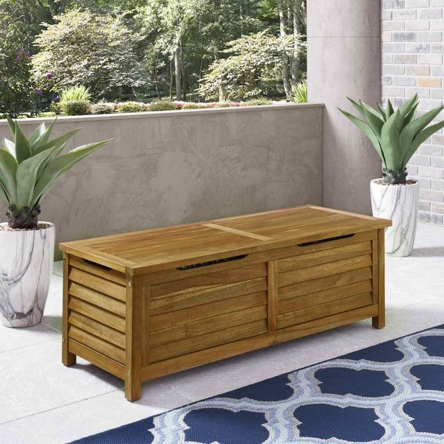 homestyles® Maho Brown Deck Box-1