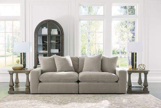 Benchcraft® Maxton Heights 2-Piece Pebble Sectional Sofa-1
