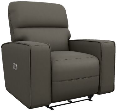 La-Z-Boy® Maddox Dove Grey Power Wall Recliner with Headrest and Lumbar-0