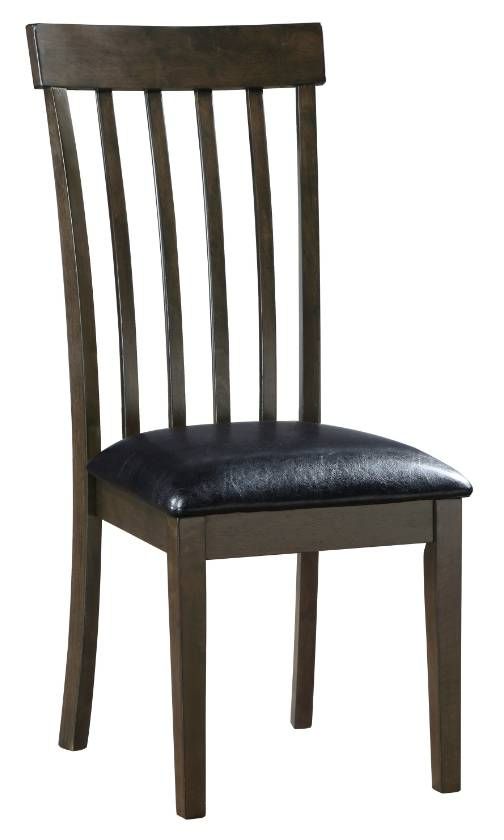 Homelegance® Rutland Black/Espresso Dining Side Chair-0