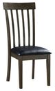 Homelegance® Rutland Black/Espresso Dining Side Chair-0