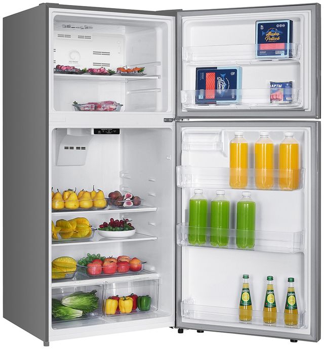 Verona® 30” 18.1 Cu. Ft. Stainless Steel Look Top Freezer Refrigerator-4