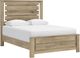 Signature Design by Ashley® Brozmont Tan Queen Platform Panel Bed-0