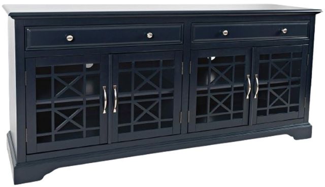 Jofran Inc. Craftsman Navy 70" Media Console-0