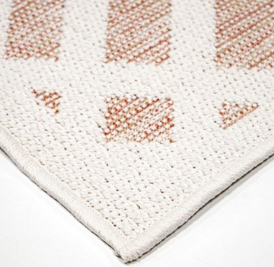 Orian Knitweave Sadler Natural Honeycomb 5'x8' Area Rug-2