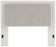 Signature Design by Ashley® Birmonton White Queen Upholstered Panel Headboard-1