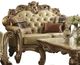 ACME Furniture Vendome Bone/Gold Patina Loveseat-0