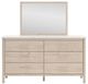 Signature Design by Ashley® Cadmori Two-Tone Dresser and Mirror-1