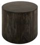 International Furniture Direct Black Balam Oil Black End Table-0