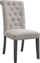 ACME Furniture Yabeina 2-Piece Beige/Gray Side Chair Set-0