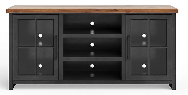 Legends Home Essex Seal Skin/Whiskey 67" TV Console-3