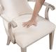 Homelegance® Lofton Ivory/Light Gray Dining Arm Chair-5