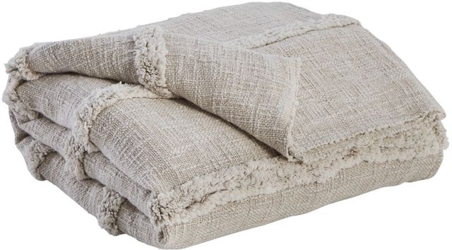 Signature Design by Ashley® Samsen 3-Piece Linen Throw Blankets-0