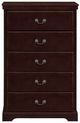Mazin Furniture Seabright Cherry Chest-0