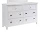 American Wholesale Furniture Cottage Bay White Dresser-0