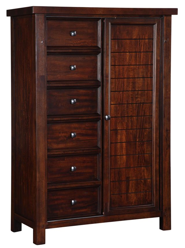 Holland House Furniture Sonoma Burnished Mango Gentleman Chest-0