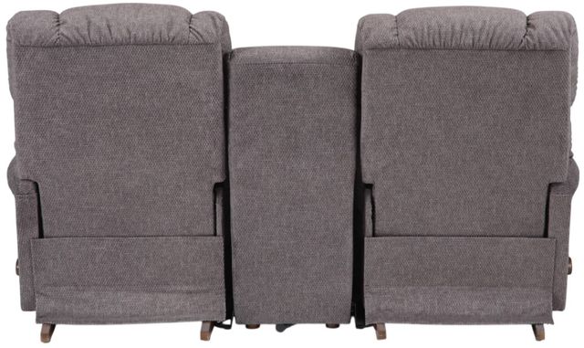 La-Z-Boy® Pinnacle Graphite Manual Wall Reclining Loveseat with Console-3