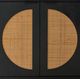 Signature Design by Ashley® Cliffiings Black/Natural Accent Cabinet-5