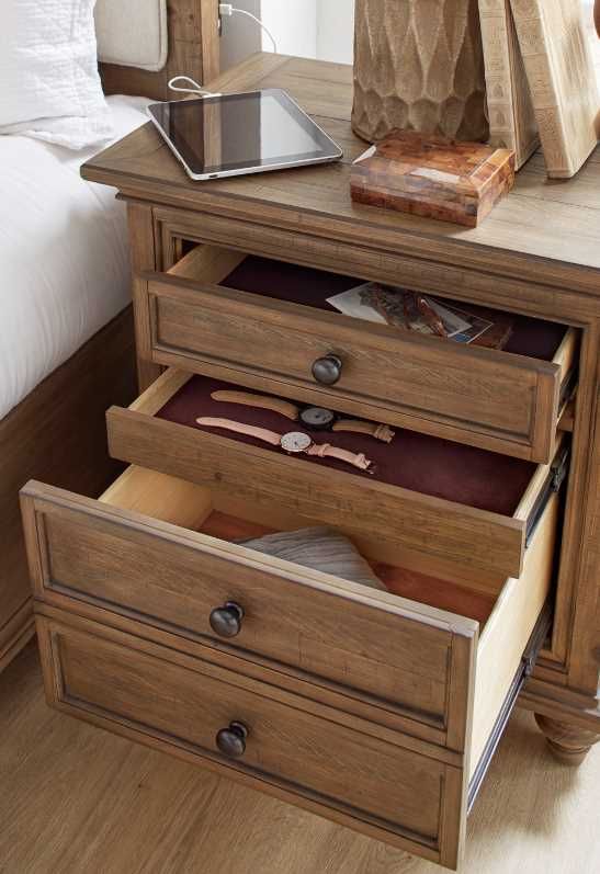 aspenhome® Hensley Honey Nightstand-2