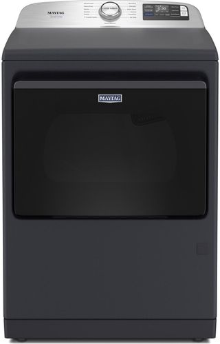 Maytag® 7.4 Cu. Ft. Midnight Steel Pet Pro Electric Dryer with Extra Power and Sanitize Cycle