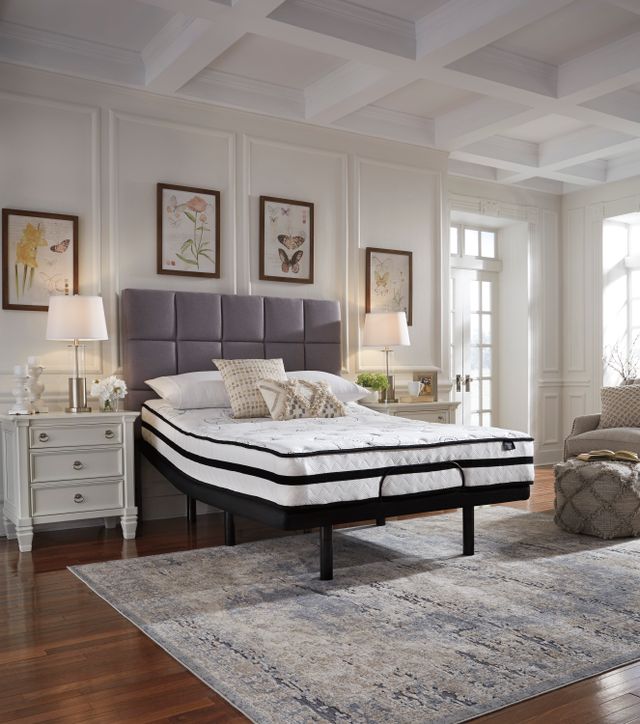 Sierra Sleep® by Ashley® Chime 10" Hybrid Medium Tight Top California King Mattress in Box-6