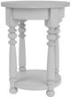 Riverside Furniture Winston Aged Cotton Round Chairside Table-3