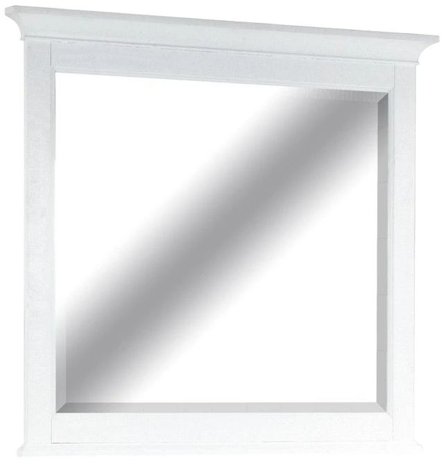 Magnussen Home® Heron Cove Chalk White/Dovetail Gray Dresser and Mirror-3