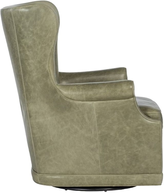 Hooker® Furniture CC Mai Bellaire Tranquil Sage Wing Swivel Club Chair-1