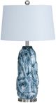 Crestview Collection 2-Piece Blue Table Lamp Set-1