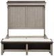 Liberty Furniture Ivy Hollow Dusty Taupe/Weathered Linen Queen Mantle Storage Panel Bed-2