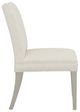Fairfield® Customizable Entree Dining Concave Short Back Dining Side Chair with Sheer Dove Legs-2