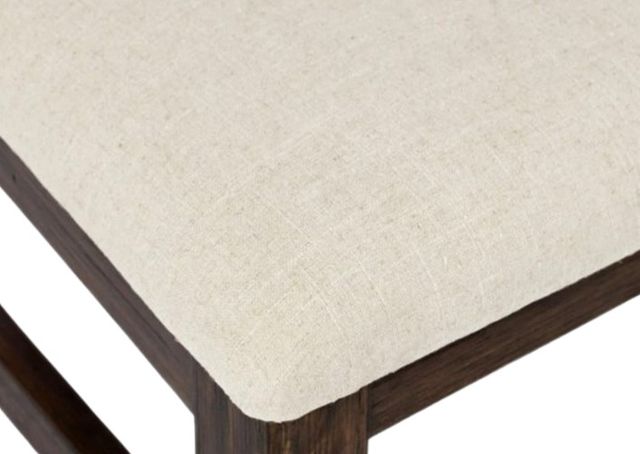 Jofran Inc. Bakersfield Beige/Brown Dining Bench-3