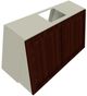 Vent-A-Hood® 48" Biscuit Tilt-Out Wall Mounted Range Hood-1