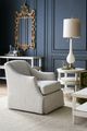 Fairfield® Camille Linen Round End Table-1