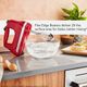 KitchenAid® 6 Speed Empire Red Hand Mixer-3