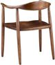 Forty West Jared Dark Walnut Accent Chair-3