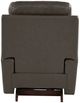 La-Z-Boy® Emmons Pewter Leather Power Rocking Recliner with Headrest and Lumbar-3