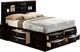 Furniture of America® Zosimo Black Full Bookcase Storage Bed-0