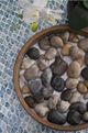 A & B Home Multi-Colored Mixed Polished Pebble-4