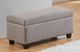 Titus Furniture Grey Storage Bench-1