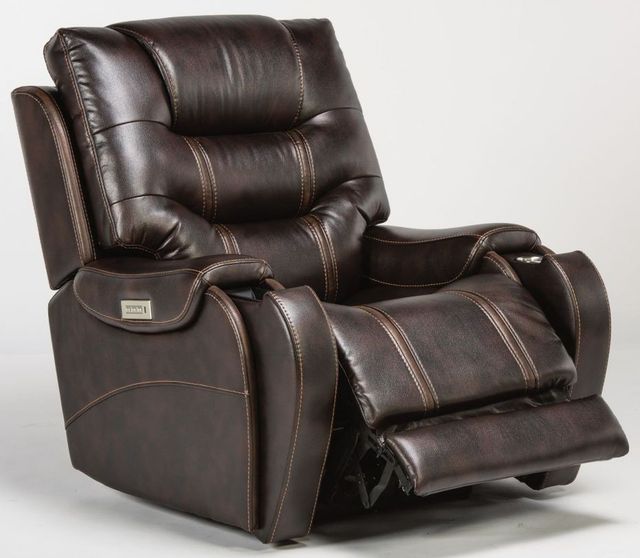 Flexsteel® Sinclair Power Recliner with Power Headrest-3